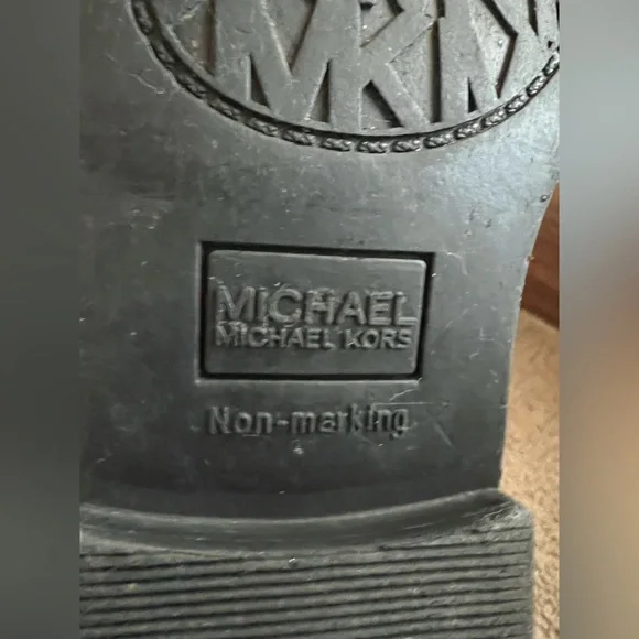 Michael Kors XIAMARA Black Knee Black High Riding Boots Sz 1 (Little Girl) - Picture 9 of 10